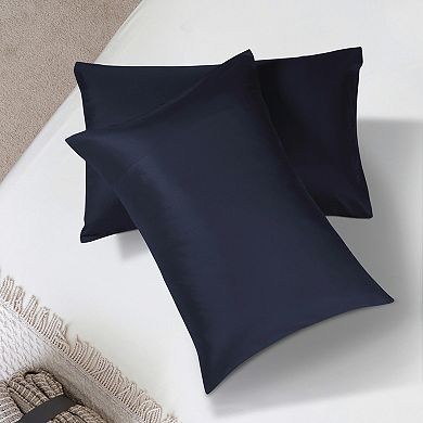 Soft 2pcs Microfiber No Wrinkle Pillow Case Cover King(20"x36")