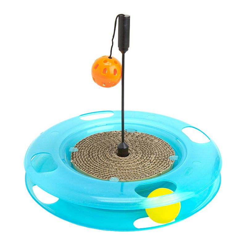 UPC 876173002093 product image for Kitty City Multi-Colored Swat Ball Track Toy | upcitemdb.com