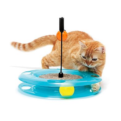 Kitty City Multi-Colored Swat Ball Track Toy