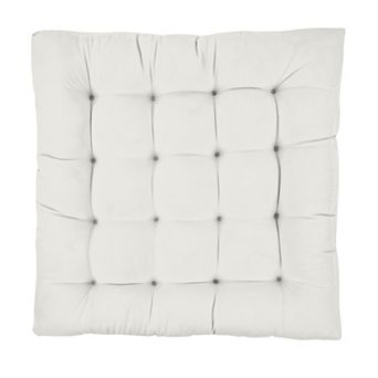 Sorra Home Sunbrella 40" Square Floor Pillow with Handle