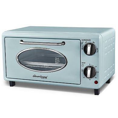 Americana by Elite Collection Retro 2-Slice Toaster Oven