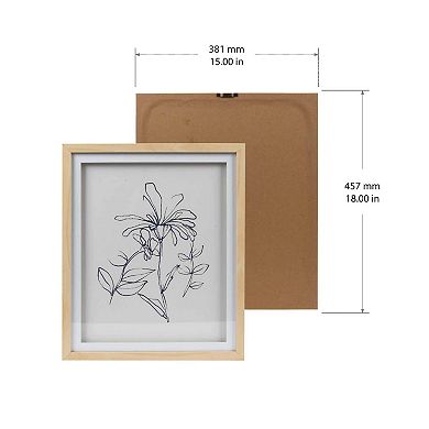 Sonoma Goods For Life® Sketchy Floral Framed Wall Art