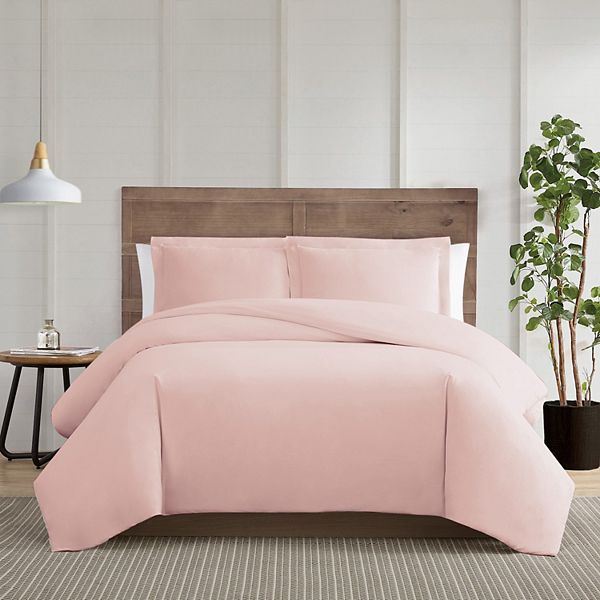 Truly Calm Silver Cool Blush Twin/Twin XL 2Piece Duvet Set