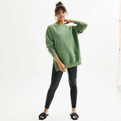 Juniors' SO® Oversized Weekend Tunic