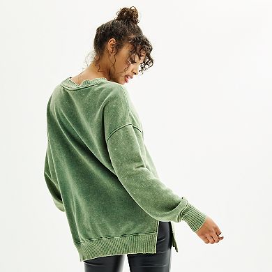 Juniors' SO® Oversized Weekend Tunic