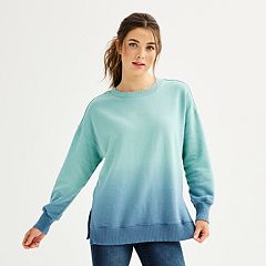 Felina Womens Ribbed Taylor Boyfriend Sleep Sweatshirt