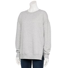 Grey Sweater for Women Sweatshirt S M L XL 2XL Oversize Sweatshirt Off the  Shoulder Plus Size Sweater Casual Plain 