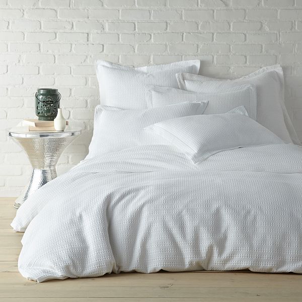 Levtex Home Regency White King Duvet Cover