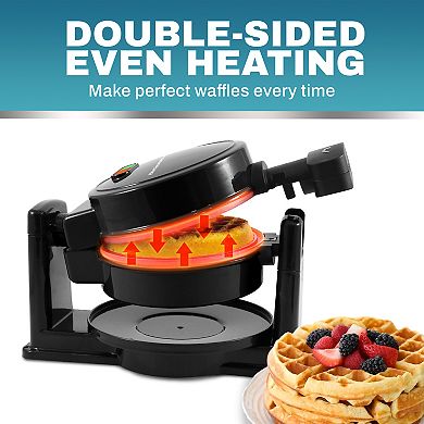 Elite Gourmet Nonstick Stuffed Waffle Maker