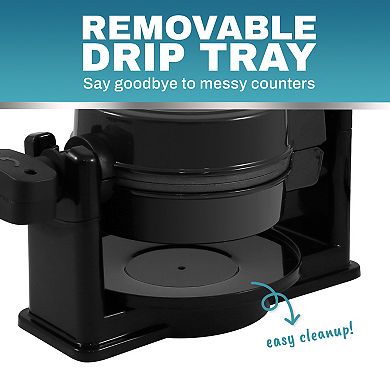 Elite Gourmet Nonstick Stuffed Waffle Maker