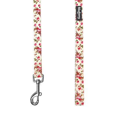 Blueberry Pet Spring Floral Ivory Dog Leash