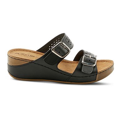 Flexus by Spring Step Thrume Women's Wedge Sandals 