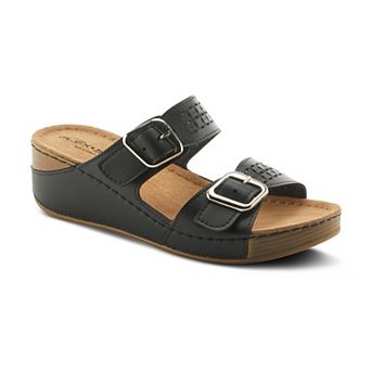 Flexus by Spring Step Thrume Women's Wedge Sandals