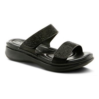 Flexus by Spring Step Bling Women's Slide Sandals
