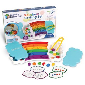 Learning Resources Rainbow Sorting Trays