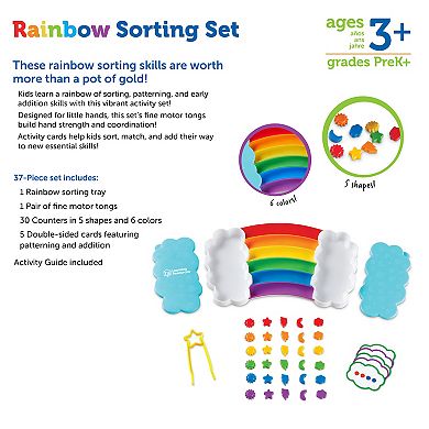 Learning Resources Rainbow Sorting Trays