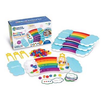 Learning Resources Rainbow Sorting Trays Classroom Edition