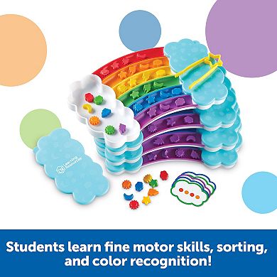Learning Resources Rainbow Sorting Trays Classroom Edition