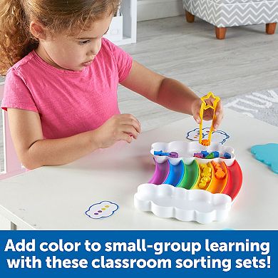 Learning Resources Rainbow Sorting Trays Classroom Edition