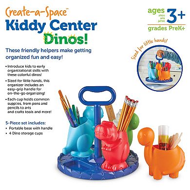 Learning Resources Create-a-Space Kiddy Center: Dinos!
