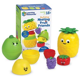 Learning Resources Big Feelings Nesting Fruit Friends