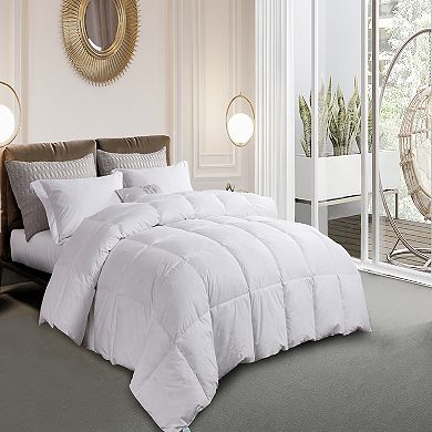 Martha Stewart White Goose Feather & Down Comforter