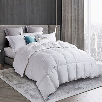 Martha Stewart White Goose Down & Feather All-Season Comforter