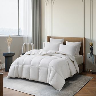 Martha Stewart White Goose Down Fiber All Season Comforter