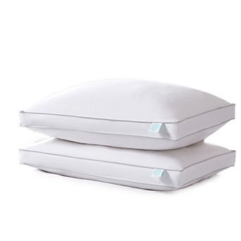 Martha Stewart Firm 2-Pack White Feather & Down Pillows