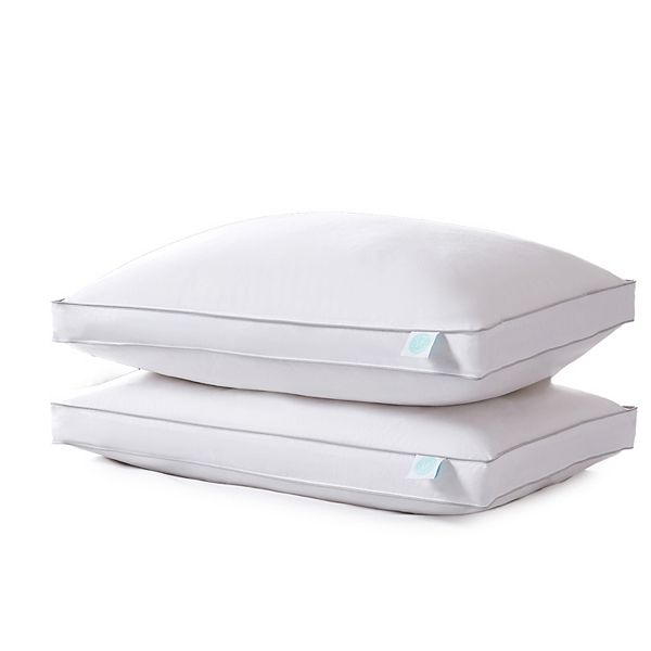 Martha Stewart Firm 2Pack White Feather & Down Pillows