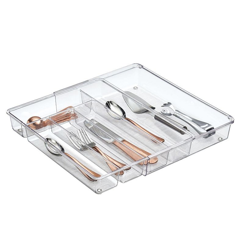 Juvale Bamboo Silverware Drawer Organizer, Wooden Cutlery Tray Holder For  Kitchen, Flatware & Utensil Storage With 6 Slots, 17 X 11.75 X 1.75 Inches  : Target