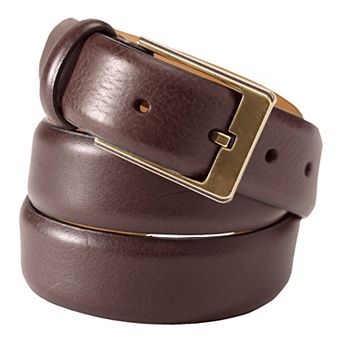 Men's Lands' End Big Feather Edge Dress Belt