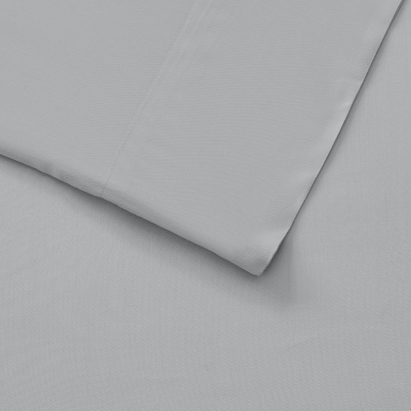 Beautyrest Tencel Lyocell Blend Ultra Soft Sheet Set, Grey, Twin