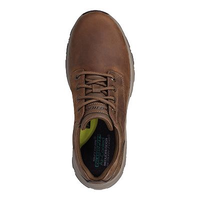 Skechers Relaxed Fit Knowlson Leland brown leather Oxford Men\'s Shoe size 11.5 Skechers Relaxed Fit® Knowlson Leland Men main image 3