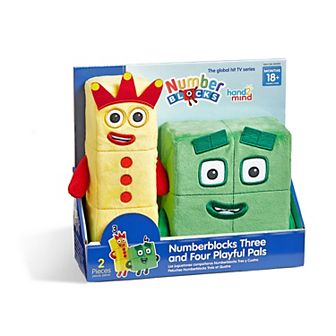 hand2mind Numberblocks Three and Four Playful Pals