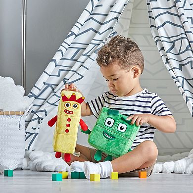 Numberblocks Three and Four Playful Pals