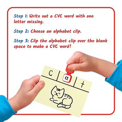 Learn My Letters Fine Motor Clips