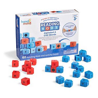 Reading Rods Alphabet & CVC Words Activity Set