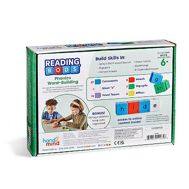 Reading Rods Phonics Word-Building Activity Set