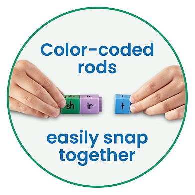 Reading Rods Phonics Word-Building Activity Set