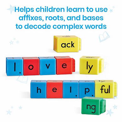 Reading Rods Prefixes & Suffixes Activity Set