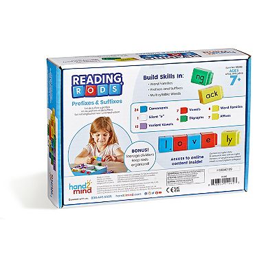Reading Rods Prefixes & Suffixes Activity Set