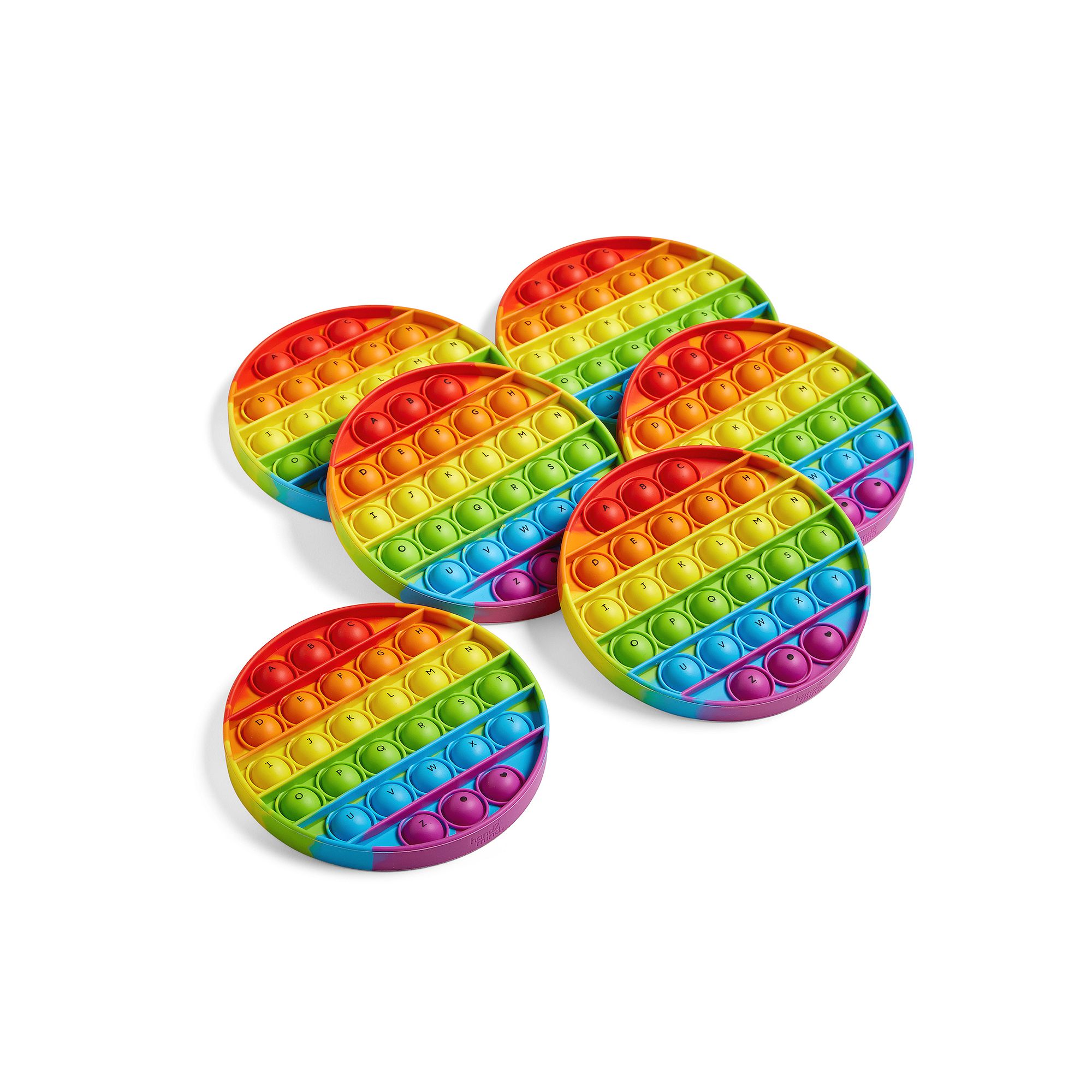 Alphabet Sensory Bubble Poppers, Multi