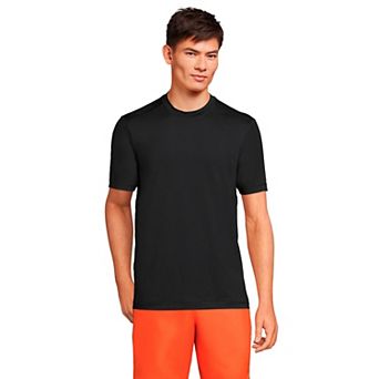Men's Lands' End UPF 50 Short Sleeve Swim Shirt