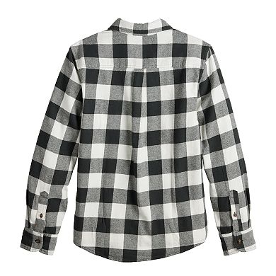 Boys 8-20 Sonoma Goods For Life® Flannel Shirt in Regular & Husky
