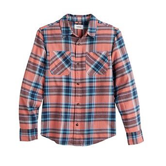 Boys 8-20 Sonoma Goods For Life® Flannel Shirt in Regular & Husky
