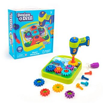 Educational Insights Design & Drill Gears Workshop Activity Set