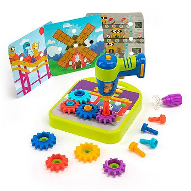 Educational Insights Design & Drill Gears Workshop Activity Set