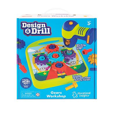 Educational Insights Design & Drill Gears Workshop Activity Set