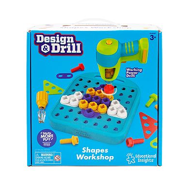 Educational Insights Design & Drill Shapes Workshop Activity Set